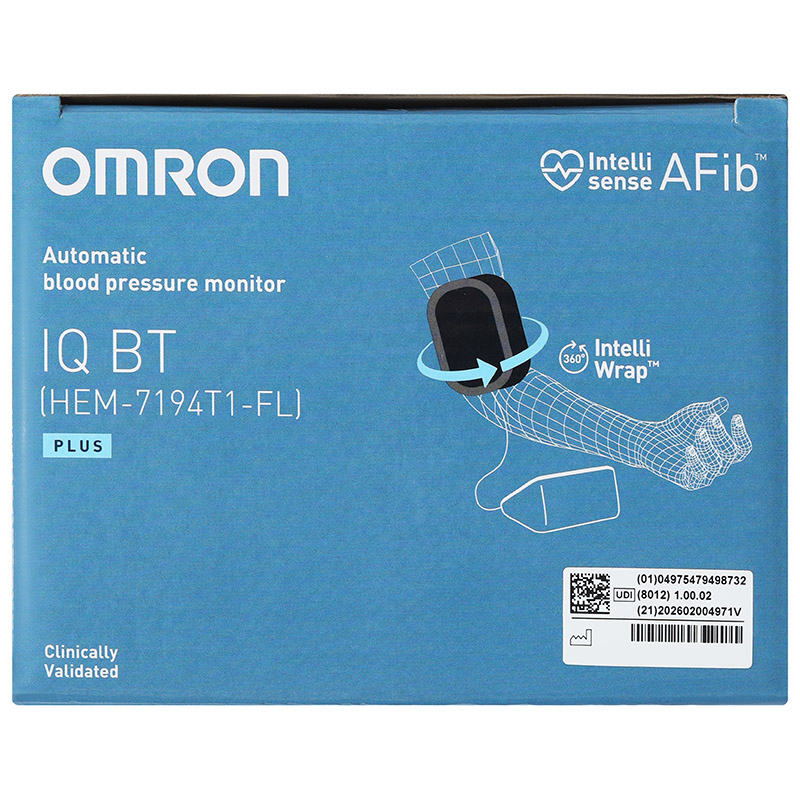 Máy đo huyết áp bắp tay Iq Bt Omron HEM-7194T1-FL - 14